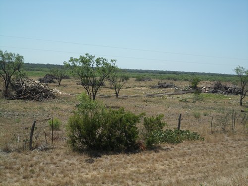 Verand TX landscape & ruins