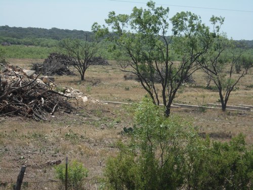 Verand TX landscape & ruins