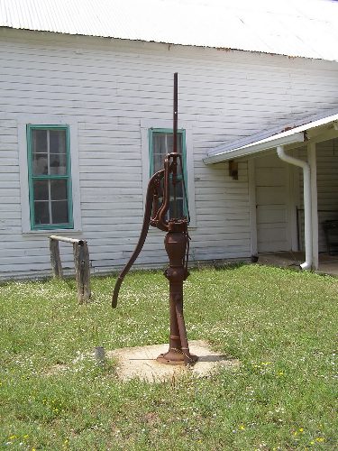 Waring TX - Waring Schoolhouse Water Hand Pump