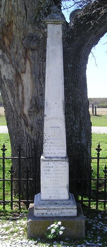 Indian Massacre Battle Creek Burial Ground marker