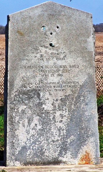 Thornton Skirmish centennial marker