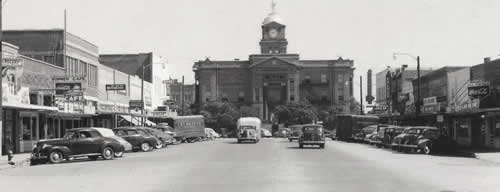 Anson TX downtown 1940s