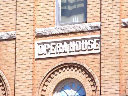 Anson Texas Opera House Sign