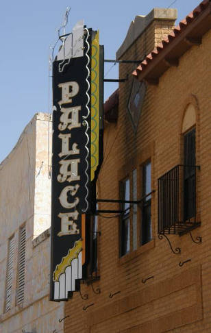 Anson Tx - Palace Theater Neon Sign