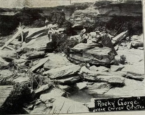 Canyon TX - Rocky Gorge, near Canyon,