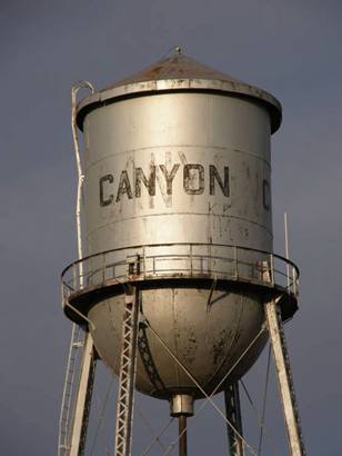 Canyon Tx Tin Man Water Tower