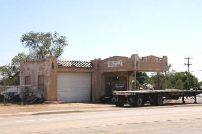 Childress Texas  - Closed Gas Station