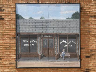 Childress Texas - Window Mural