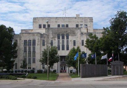 Texas - 1939 Childress County courthouse