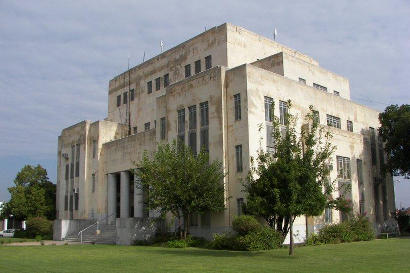 Texas - 1939 Childress County courthouse