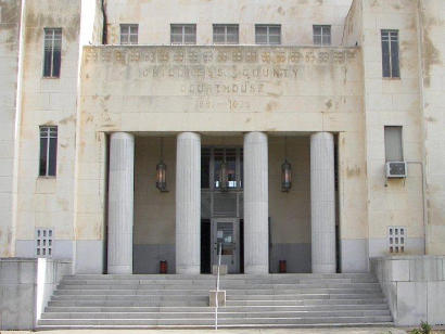 Texas - 1939 Childress County courthouse