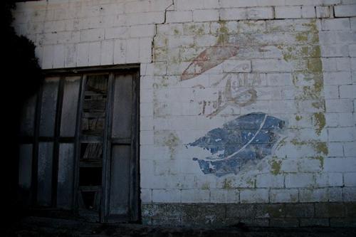 Claude Texas Pepsi cola ghost sign