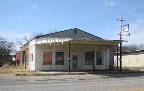 Clyde TX highway 180 old gas station