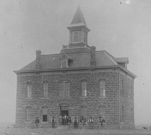 Colorado City, Texas - 1883 Mitchell County courthouse 