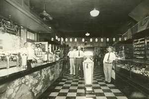 Drugstore interier, Crosbyton, Texas