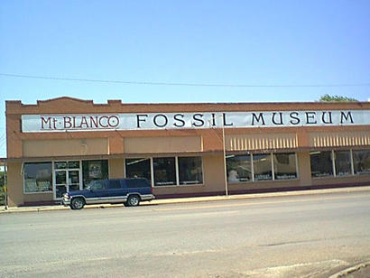 Mt. Blanco Fossil Museum, Crosbyton, Texas