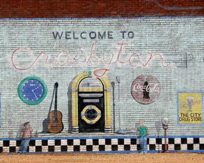 Crosbyton Tx - Building Mural