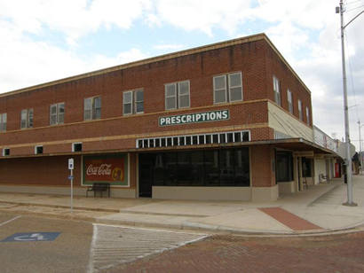 Crosbyton Tx - Lamar Building Lowrie Drug Store