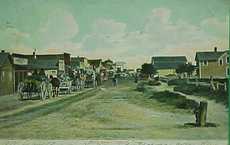 Dalhart, Texas main street, 1900s