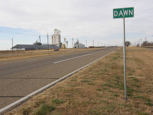 Entering Dawn Texas 