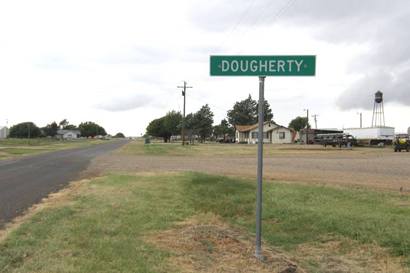 Dougherty Tx Road Sign