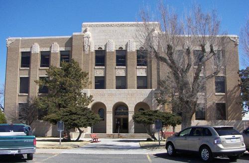 The 1930 Moore County Courthouse, Dumas Texas