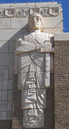 Moore County Courthouse statue, Dumas Texas