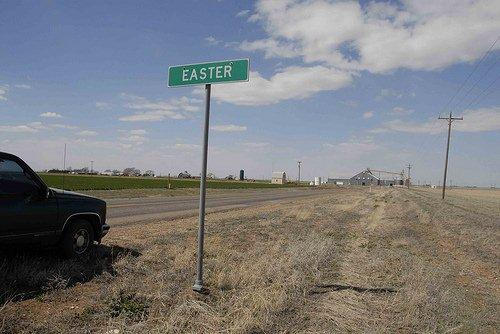 Castro County EasterTexas sign