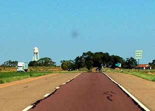 Road to  Estelline, Texas