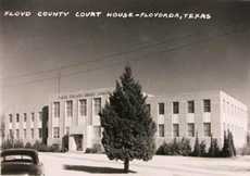 The 1950 Floyd County courthouse