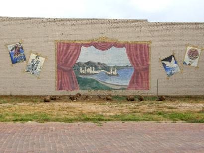 Floydada Tx - Painted Wall Mural