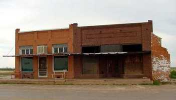 Fluvanna Texas downtown stores