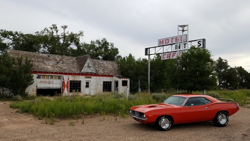 Glenrio TX - Route 66, State Line Cafe, Gas Station, Texas Longhorn Motel 
