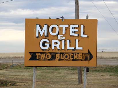 Groom Tx -  Motel sign