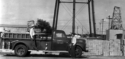 Happy  Texas - fire truck