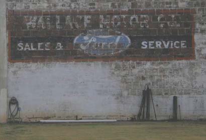 Happy Texas Ghost Ford Sign