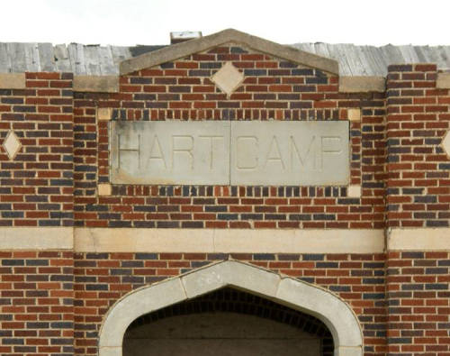 Hart Camp Tx School sign