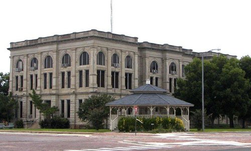 Haskell County courthouse,  Haskell Texas