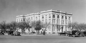 Haskell County courthouse  in 1939,  Haskell Texas