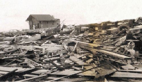 Higgins Texas 1947 Tornado Debri 