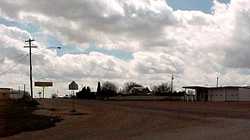 Entering Ira, Texas