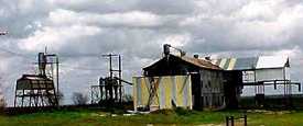 old cotton gin in Ira Tx