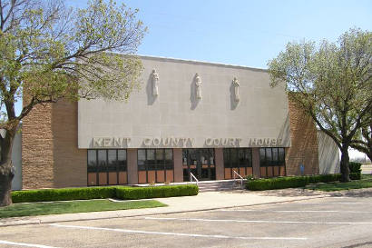 Jayton Tx - Kent County Courthouse