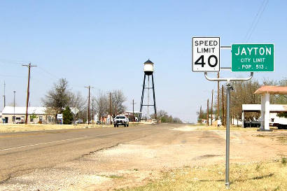 Jayton Tx City Limit