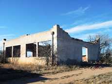 Justiceburg, Texas schoolhouse