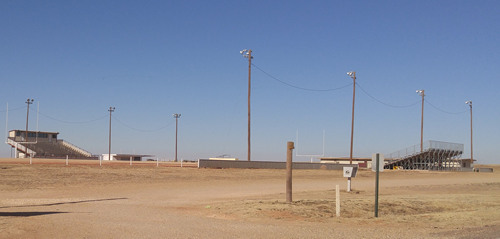 Klondike TX Dawson County High School Football Stadium 