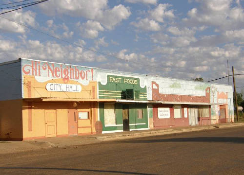 Kress Tx Mural Building