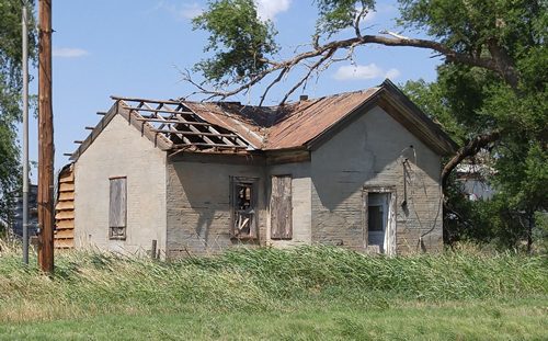 Lesley TX -  - Abandoned house