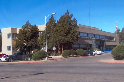 Lamb County courthouse in Littlefield TX