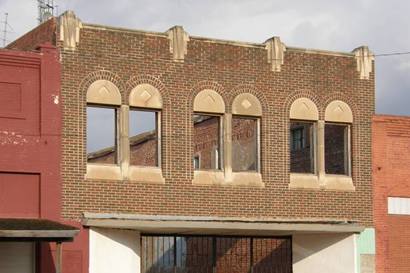 Lockney Tx - Vacant Building Facade